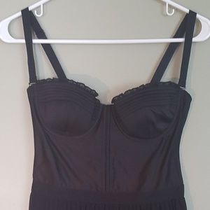 GUESS Black Bustier Dress- Size M
